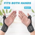 thumbnail image 4 of Férula para pulgar, férula para pulgar en espiga, férula para muñeca ajustable y transpirable para mano derecha e izquierda, alivio del dolor, soporte para pulgar y muñeca para el carpo, 4 of 4