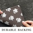 thumbnail image 6 of Brown Halloween Ghost Pattern Door Rugs,Washable Non Slip Door Mats Indoor,Decorative Door Mats,Entry Mat Indoor for Entrance,Bedroom,Kitchen,Bathroom,17"x30", 6 of 6