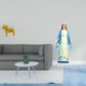 thumbnail image 2 of Elegante escultura de caballo y María de Dalecarlia, adorno sueco coleccionable para estanterías y decoración religiosa., 2 of 8