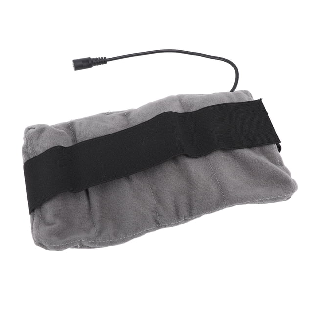 Coussin Chauffant, 5 Minuteries Coussin Chauffant Électrique 3 Réglages de Chaleur Sangle Douce Réglable pour Cou Bras Abdomen Jambe