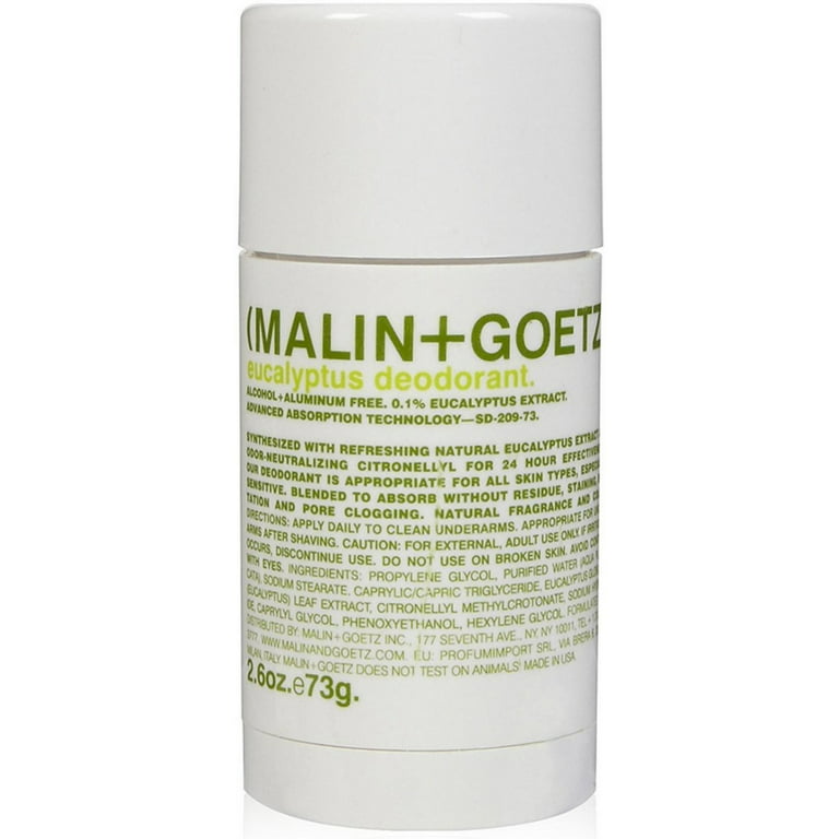 Ubarmhjertig Begrænsning Kvæle Malin + Goetz Deodorant, Eucalyptus 2.6 oz - Walmart.com