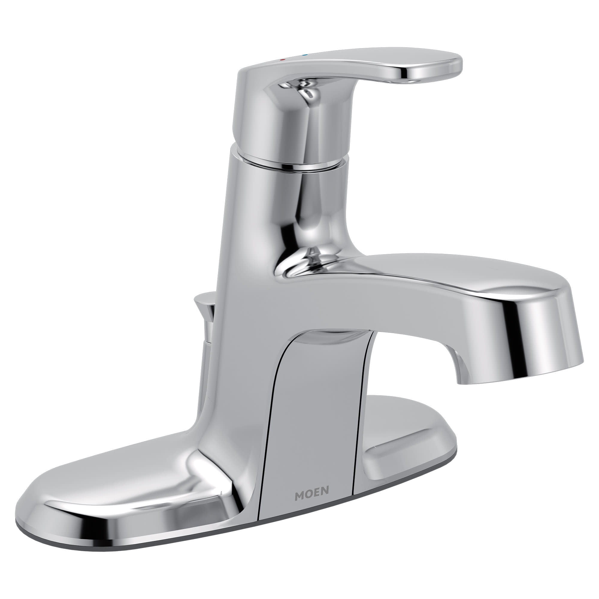 Moen Genta Single Handle Bathroom Faucet, 1.2 GPM, Chrome Finish
