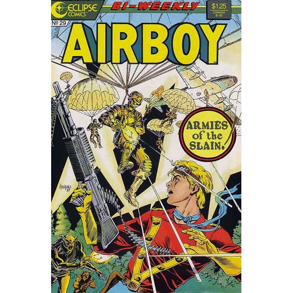 Airboy #29 VF ; Eclipse Comic Book
