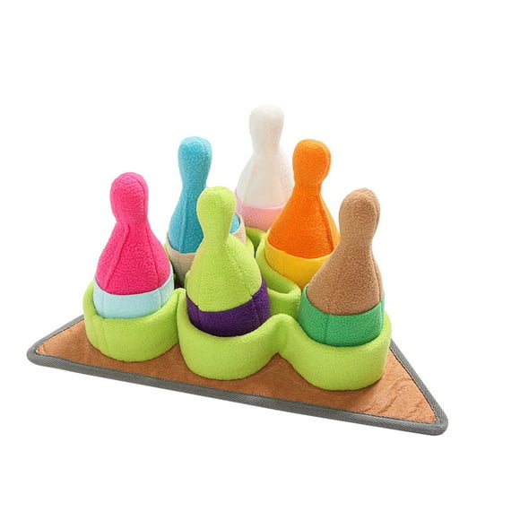 Minkissy Pet Dog Snuffle Mat Dog Snuffle Mat Polyester Assorted Color 1Pack