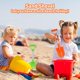 thumbnail image 5 of Pala para niños, juguetes de arena, 2 juegos, pala de nieve grande de 36cm, pala de plástico para niños para playa, 5 of 5