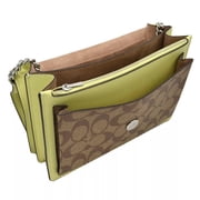 Coach Womens Klare Crossbody Khaki/Pale Lime