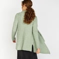 thumbnail image 3 of Open Front Draped Cardigan for Women, Sage Made By IrelandsEye - Size Small, 3 of 3