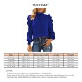 thumbnail image 4 of Blusa de manga larga Mujer Puff Tops Camisa Moda Elegante ANGGREK  Otros, 4 of 6