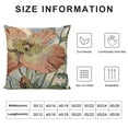thumbnail image 5 of YINGXI Decorative Square Throw for Sofa Couch Decoration 24x24in, 5 of 5