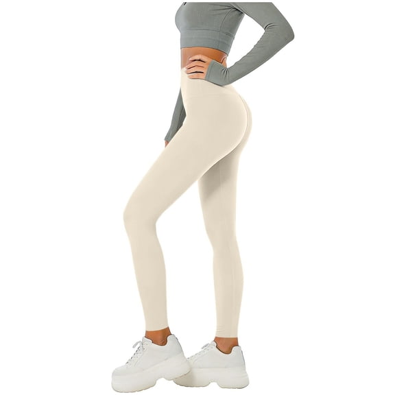 YSUEJPF Womens High Waisted Leggings Tummy Control Scrunch Butt Athletic Leggings Stretchy Breathable Yoga Tights
