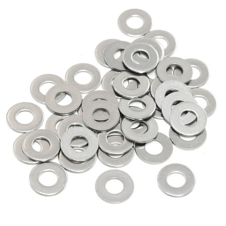

Red Hound Auto 40 Flat Standard Washers Set Fits 1/4 inch .281 inch ID Hole Size .625 inch OD for 304 SS Stainless Steel Corrosion Resistant