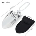 thumbnail image 2 of Pelle Pliante en Acier Inoxydable pour Jardinage, Camping, Randonnée – Outil à Main Portable Antirouille Confortable, 2 of 8