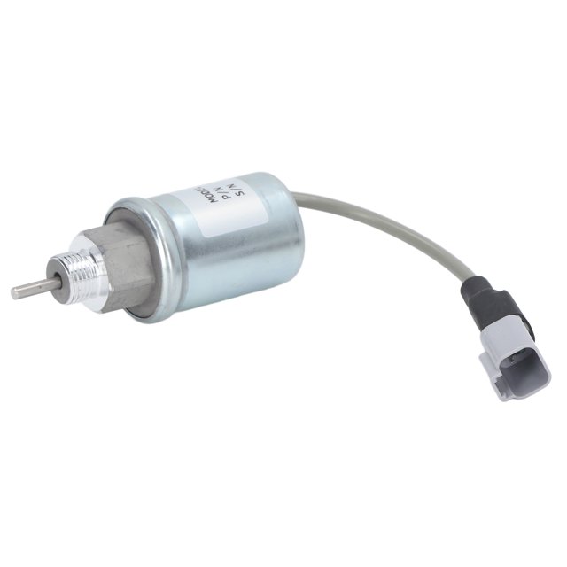 Fuel Shut Off Solenoid Valve, DC12V U85206452 Generator Solenoid Valve Aluminum Alloy ABS Safe Operation High Sensitivity For Replacement