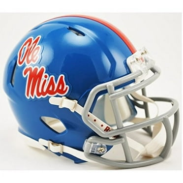 Mississippi Rebels Ole Miss Powder Blue Riddell NCAA Speed Mini Helmet