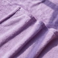 thumbnail image 3 of SEDONA HOUSE Flannel Fleece Blanket, Twin Size 60 x 80 Inches, Purple, 3 of 8