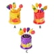 thumbnail image 5 of Matsuzay Paquete de 6 palillos de frutas con soporte para pasteles, postres, tenedores, fiambrera, palillos de dientes, cubiertos de cocina Cocina y Comedor, 5 of 6