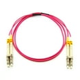 thumbnail image 3 of 4m LC/UPC-LC/UPC OM4 Multimode Duplex OFNR 2.0mm Erika Violet Fiber Optic Patch Cable, 3 of 3