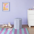 thumbnail image 2 of Mainstays Kids Flower Petal Ottoman, Blue, 2 of 5