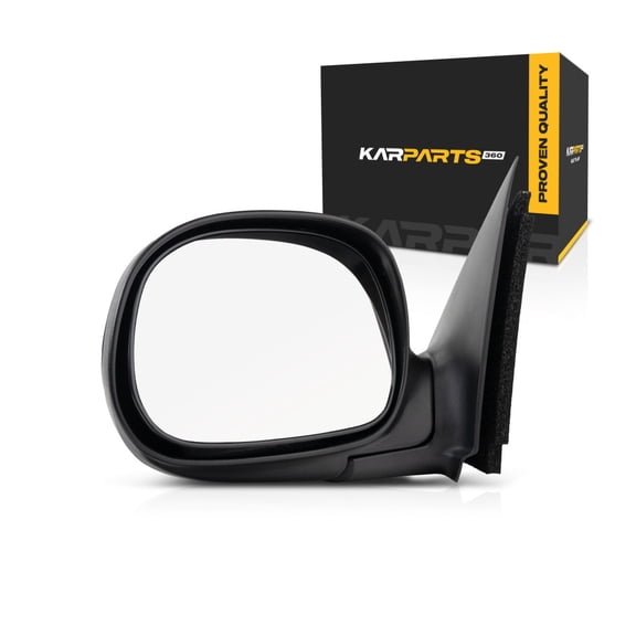 For Ford F-150 1997 1998 1999 2000 2001 2002 Door Mirror Driver Side | Manual | Non-Heated | Paint To Match | Replacement For F85Z17683BAA | XL1Z17D743AAA | FO1320178 | FO1320134