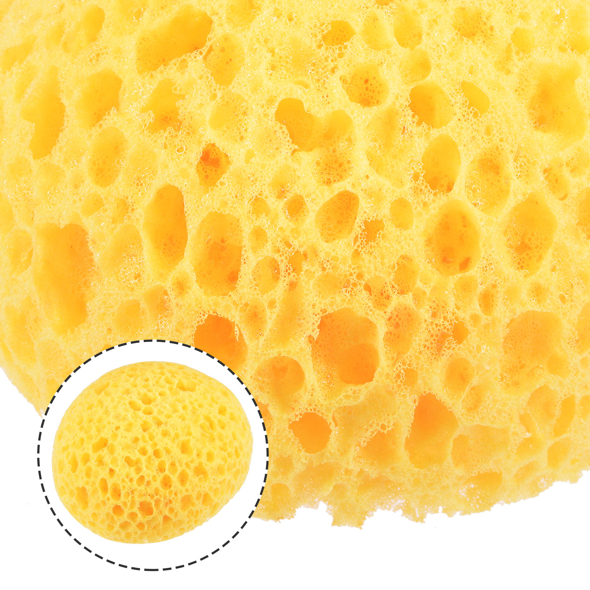 Uxcell 4.3 Yellow Faux Wall Ceiling Texturing Knockdown Texture Sponge  2Pack