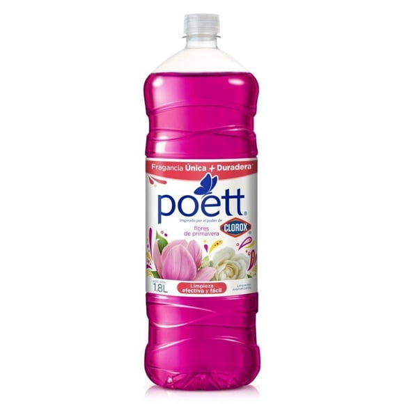 Limpiador Multiusos Aromatizante Poett Flores de Primavera 1.8 L