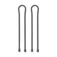 thumbnail image 3 of Nite Ize 2-Pack Gear Tie Reusable Rubber Twist Tie, 18" - Charcoal, 3 of 4