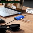 thumbnail image 3 of AR Glasses Adapter, 4K 60Hz Video and 100W Power Delivery, Compatible with Steam Deck, ROG Ally, Switch, XREAL, Viture AR Glasses  (HDMI to TYPE C USB C), 3 of 7