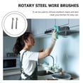 thumbnail image 3 of RENACLIPY 2-Pack Multipurpose Kitchen Cleaning Brushes with Steel Wire for Stove, Range Hood, and Tough Grease Removal, 3 of 8