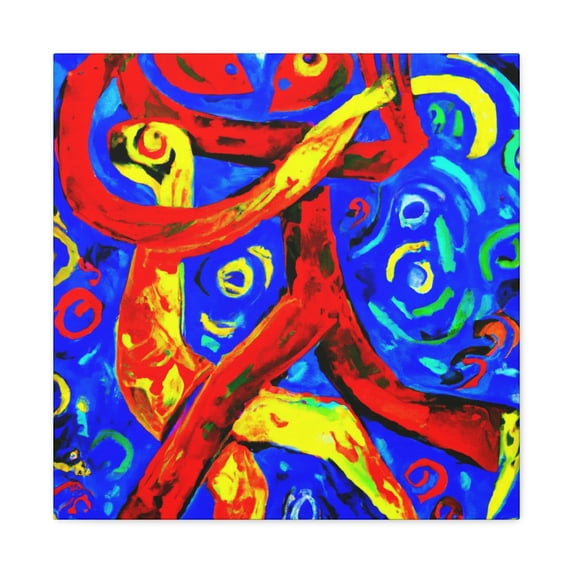 Mournful Blue - Canvas