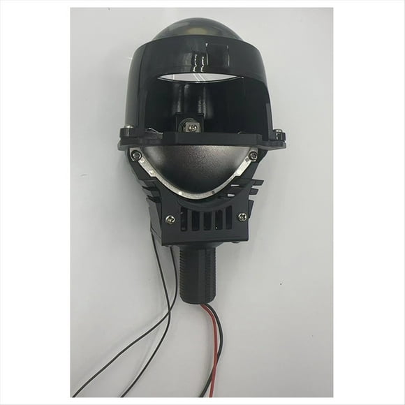 Faros Delanteros LED Universales de 2,5 Pulgadas para Coche, con Doble Lente, Luz LED LHD, Accesorios Modificados.