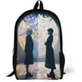 thumbnail image 1 of Wednesday Backpacks Basic Shoulder Daypack Bookbag Satchel Knapsack Rucksack-XTYD1760, 1 of 3