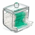 thumbnail image 1 of Organizador de baño de acrílico, transparente y elegante, perfecto para artículos pequeños, resistente y resistente al agua, almacenamiento de tocador moderno, ahorra espacio, a prueba de polvo,, 1 of 5