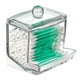 thumbnail image 1 of Organizador de baño de acrílico, transparente y elegante, perfecto para artículos pequeños, resistente y resistente al agua, almacenamiento de tocador moderno, ahorra espacio, a prueba de polvo,, 1 of 5