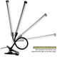 thumbnail image 3 of Eyocean Leselampe Buchlampe, Schreibtischlampe LED Büro Tischleuchte 3 Farb- und 10 Helligkeitsstufen dimmbar, Netzteil Inklusive, Arbeitsplatzleuchten, LED Leselampe mit Klammer, 3 of 6