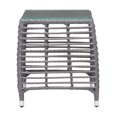 thumbnail image 2 of Trek Beach Side Table Gray & Beige, 2 of 2