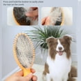 thumbnail image 3 of Double-Sided Pet Brush for Grooming & Massaging Dogs, Cats & Other Animals, 3 of 6