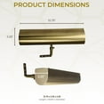 thumbnail image 4 of Royal Designs, Inc. Cordless Remote Control LED Picture Light, PL-1012-12-BSB, Brushed Satin Brass, 12.75 inch, 4 of 5