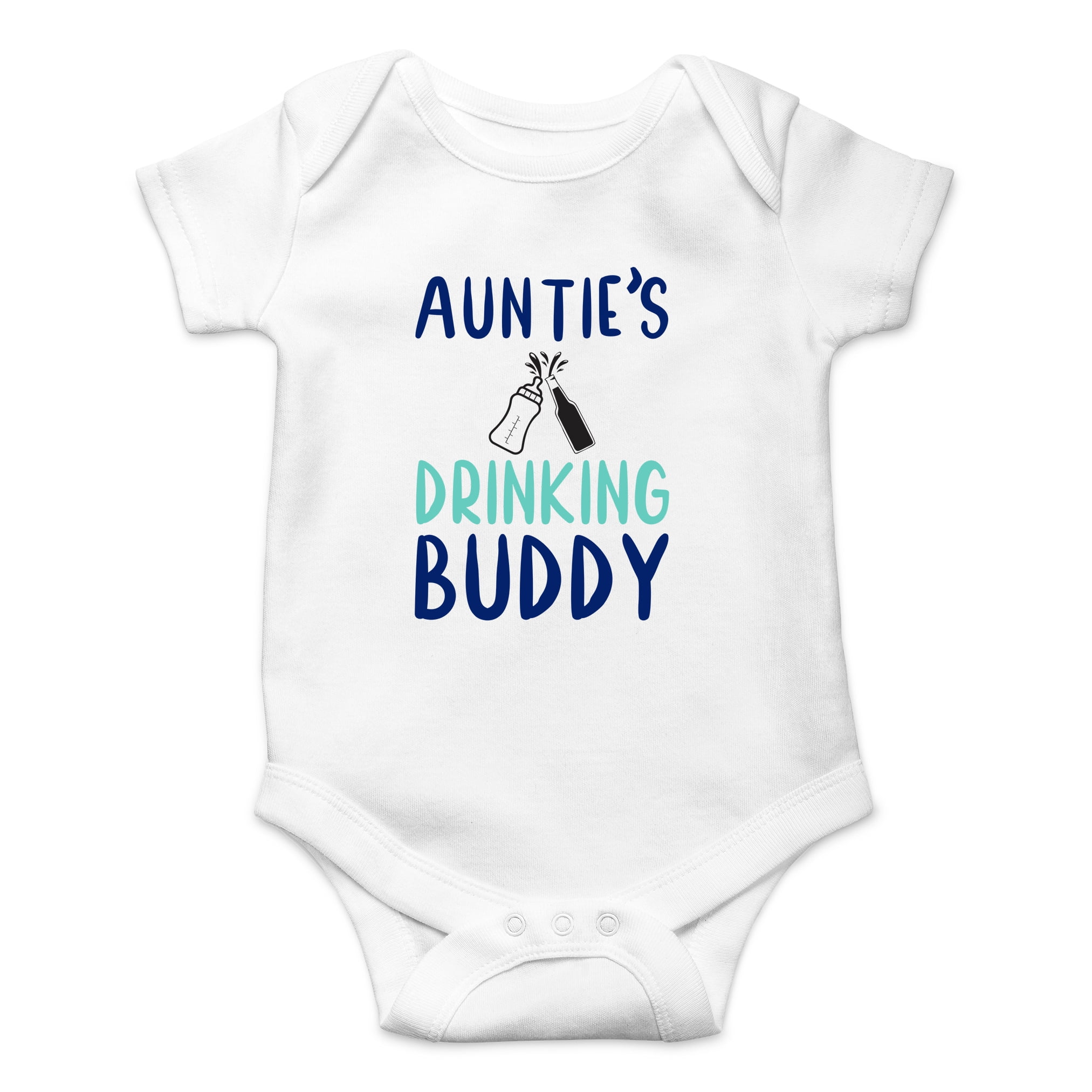 aunties drinking buddy onesie