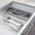 thumbnail image 2 of Kitchen Details Organisateur de Tiroirs Réglables 15021&44; Gris, 2 of 5