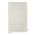 thumbnail image 5 of Jean Pierre Turkish Cotton Crochet 28x48 in. Bath Rug, White, 5 of 6