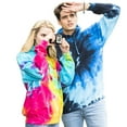 thumbnail image 3 of Colortone  Rainbow Tie Dye Pullover Hoodie, 3 of 4