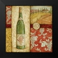 thumbnail image 2 of McRostie, Kate 20x20 Black Modern Framed Museum Art Print Titled - Italian Wine Collage, 2 of 5