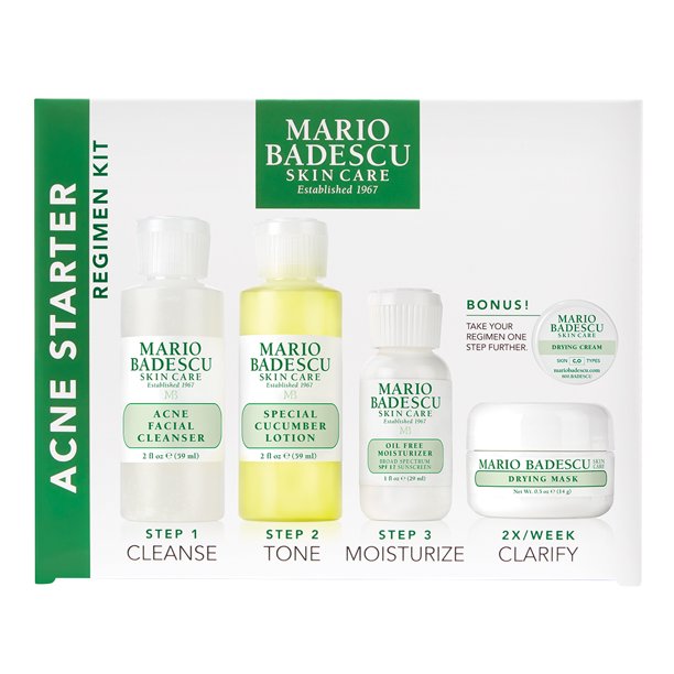 Mario Badescu Mario Badescu ACNE STARTER KIT 5 Pieces (ACNE FACIAL