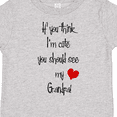 thumbnail image 4 of Inktastic Cute Grandpa Boys or Girls Toddler T-Shirt, 4 of 5