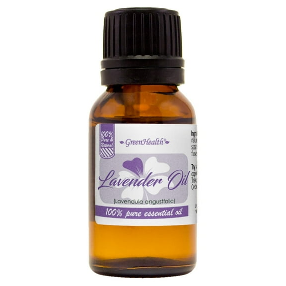 Lavender (Bulgarian) Essential Oil - 15 ml - Amber Glass Bottle w/ Euro Dropper