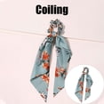 thumbnail image 1 of Hot6sl New Multicolor Silk Tie-dye Long Ribbon Hair Ring Highlights Your Temperament, 1 of 1