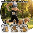thumbnail image 2 of Cute Dog Treat Pouch, Small Hanging Puppy Treat Bag With Clasp & Zipper Closure, Reusable Pet TreatContainer & Snack Reward Holder Mini Coin Purse Wallet Pocket for Carrying on Travel/walking, 2 of 9