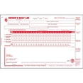 thumbnail image 2 of Driver Daily Log Book 25-pk. with Detailed Driver Vehicle Inspection Report & Simplified Recap - Book Format with 31 Sets, 2-Ply with Carbon, 8.5" x 5.5", J. J. Keller & Associates, Inc., 2 of 4