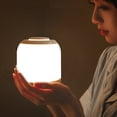thumbnail image 2 of Luz nocturna para bebé para niños y adultos, lámpara de noche táctil, portátil regulable, guardería, mesita de noche recargable inalámbrica cálida, 2 of 5
