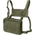 thumbnail image 1 of Bolsa de pecho táctica verde, bolsa suave para chaqueta, bolsa frontal, correa de camuflaje, mochila multiusos, bolsa de transporte EDC oculta JM MX-0136787FYD, 1 of 5